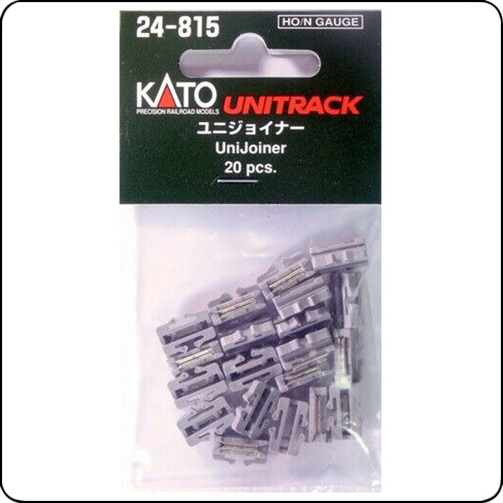 Kato 24-815 Unijoiner / Gleisverbinder (20 Stück) – für Spur N / UNITRACK (7078507)
