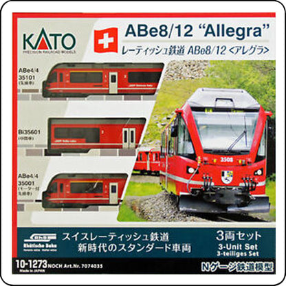 Kato 10-1273 Schweizerische Rhätische Bahn / Swiss Rhaetian Railway (RhB) ABe 8/12