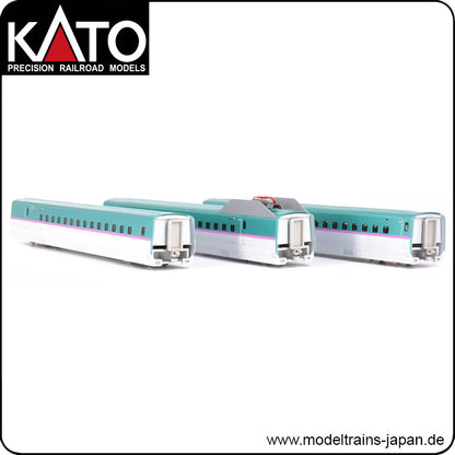 Kato 10-1664 JR Serie E5 Shinkansen „Hayabusa“ 3er-Ergänzungsset A (N-Spur)