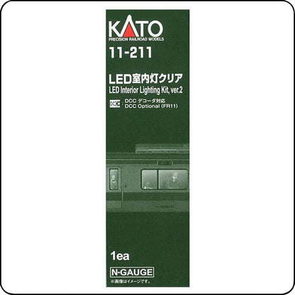 Kato 11-211 LED Interior Lighting Kit (Ver. 2) replace Kato 11-209 (N scale)