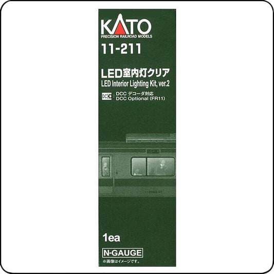 Kato 11-211 LED Interior Lighting Kit (Ver. 2) replace Kato 11-209 (N scale)
