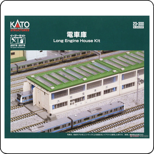 Kato 23-300 Long Engine House Kit (N scale)