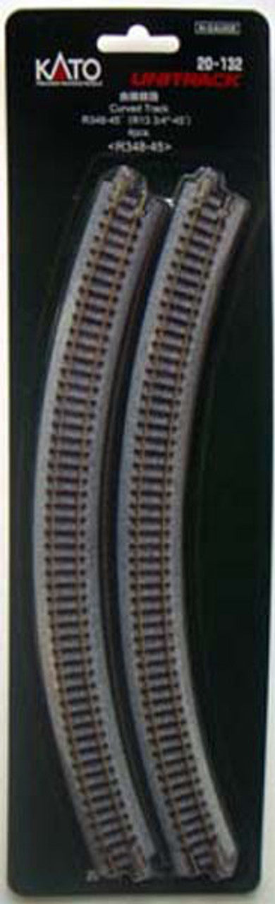 Kato 20-132 Kurven-Gleis R348-45 – Spur N / 7078106