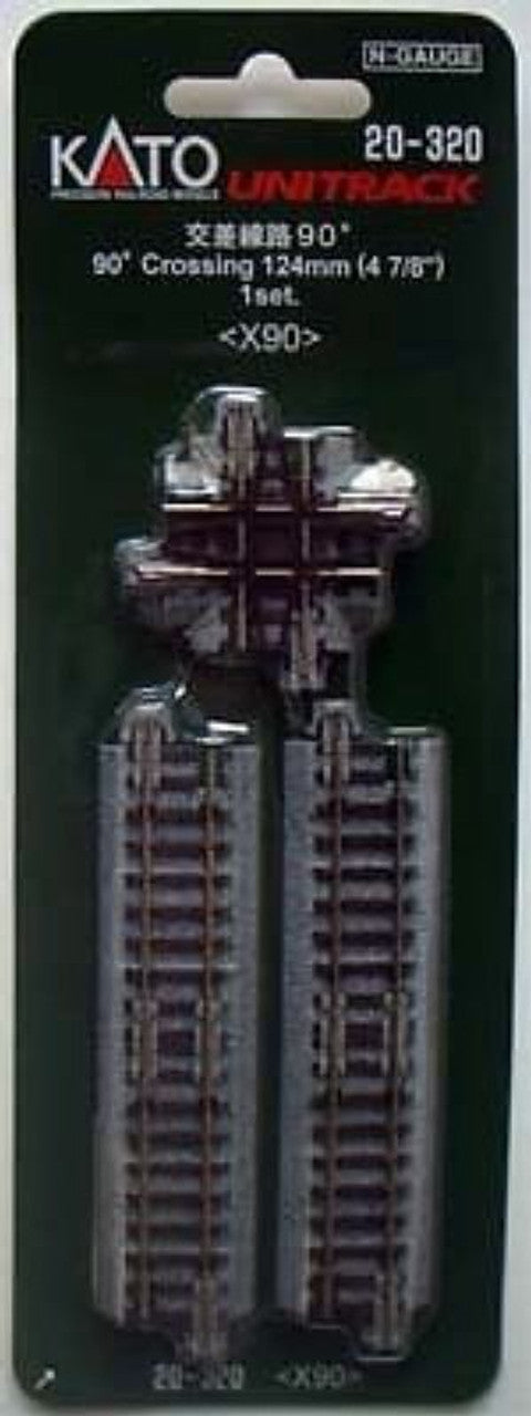 Kato 20-320 Kreuzung 90° X90 – 124 mm Unitrack Gleisstück für N-Spur