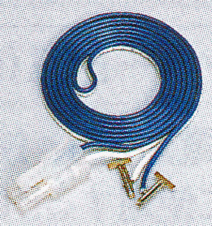 Kato 24-805 Terminal Joint (Blau/Weiß Kabel / 90 cm) – für Spur N / UNITRACK